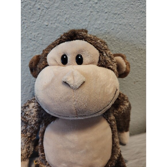 Build-A-Bear BAB Smiley Monkey 19" Ape Chimp 2010 Fast Shipping - Picture 11 of 13